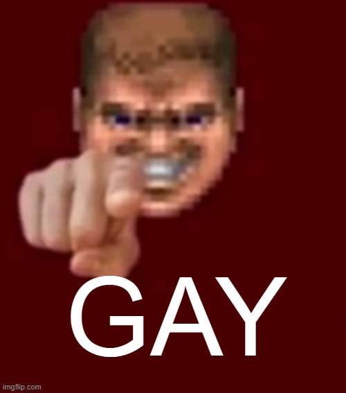 Doomguy Knows (Blank) | GAY | image tagged in doomguy knows blank | made w/ Imgflip meme maker