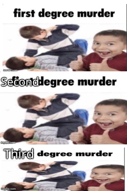 Second Third | made w/ Imgflip meme maker