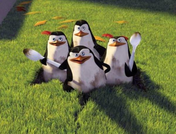 Madagascar Penguins Blank Meme Template