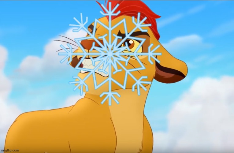 Kion the snowflake | image tagged in kion the snowflake | made w/ Imgflip meme maker