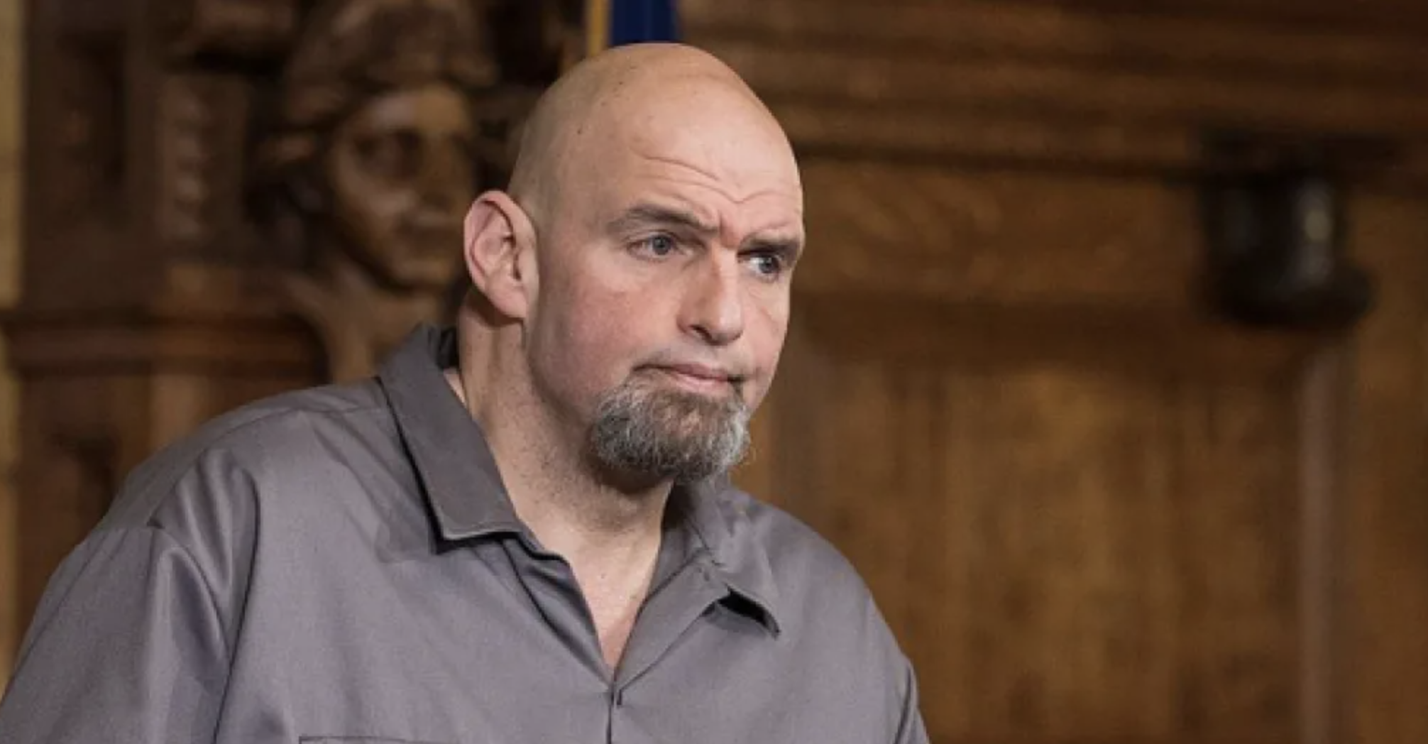 High Quality Deep Thoughts from John Fetterman Blank Meme Template