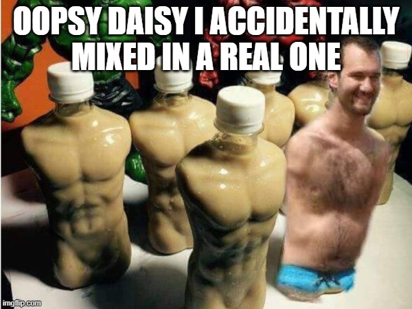 Time to bring this stream to a whole new level! | OOPSY DAISY I ACCIDENTALLY MIXED IN A REAL ONE | image tagged in dark humor | made w/ Imgflip meme maker