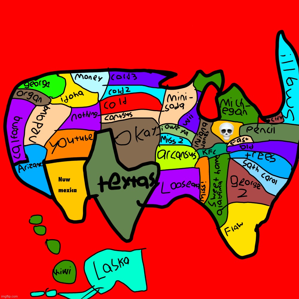 USA but poorly drawn | image tagged in memes | made w/ Imgflip meme maker