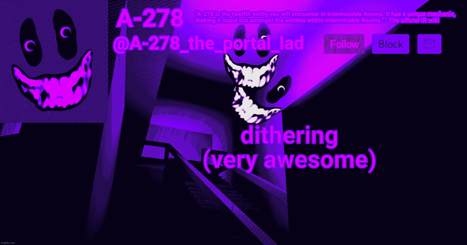 that moment when dithering | dithering (very awesome) | made w/ Imgflip meme maker