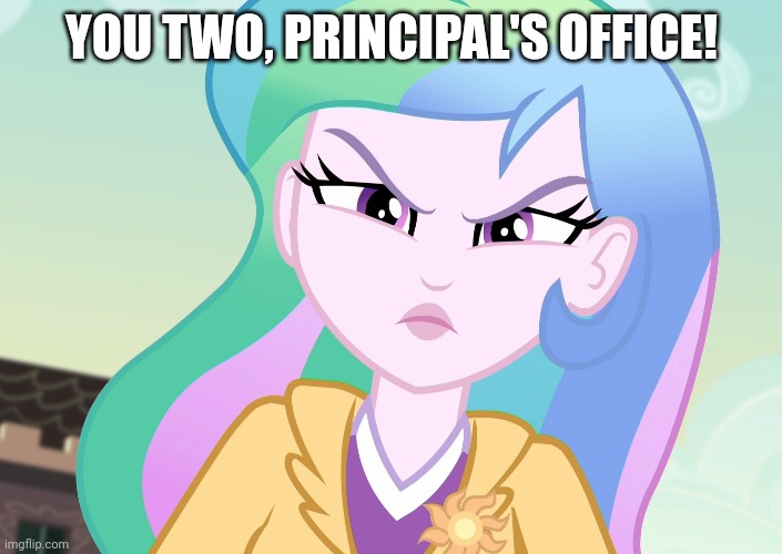 YOU TWO, PRINCIPAL'S OFFICE! | made w/ Imgflip meme maker