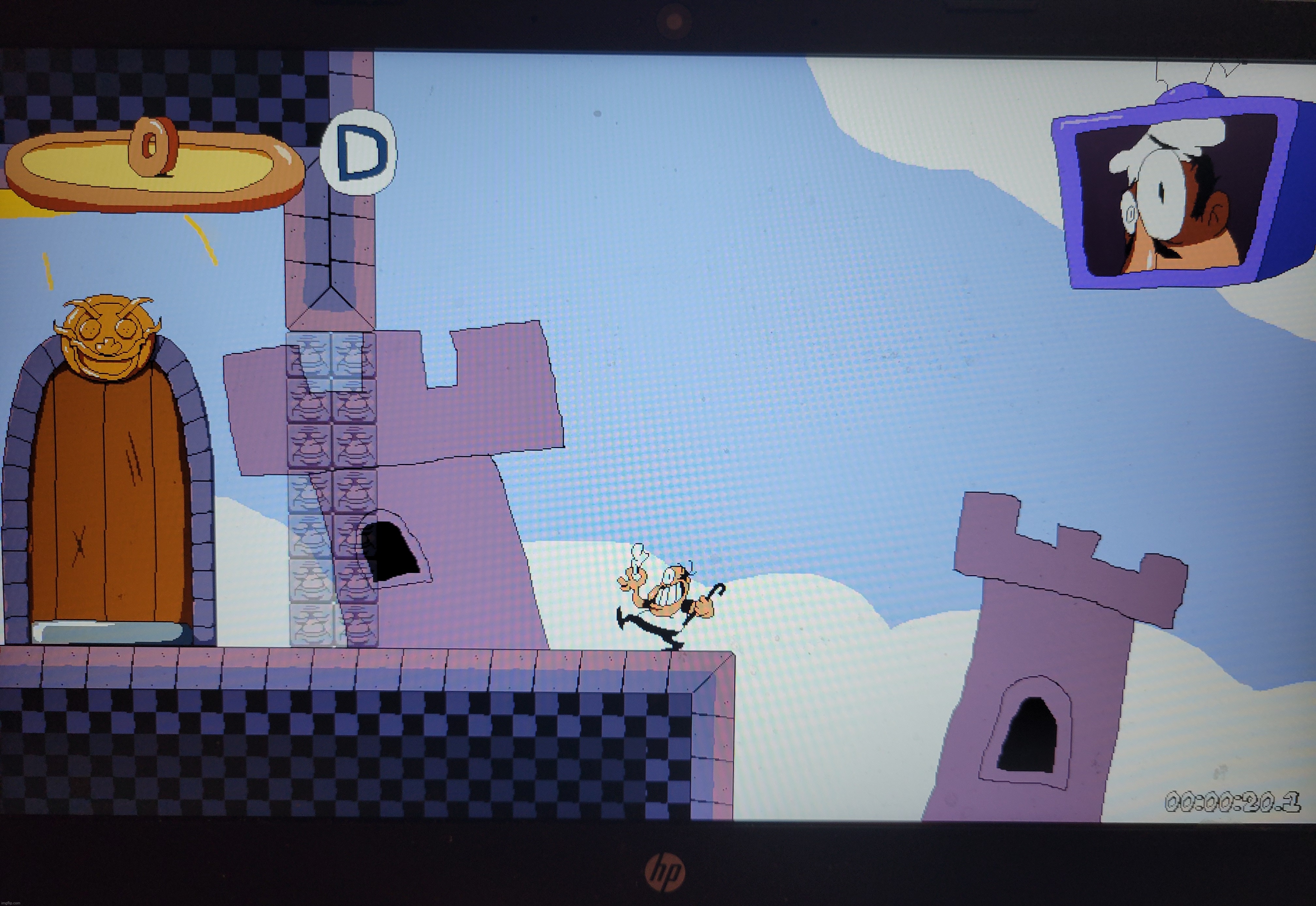 this new level editor is cool (bg drawn by me) | made w/ Imgflip meme maker