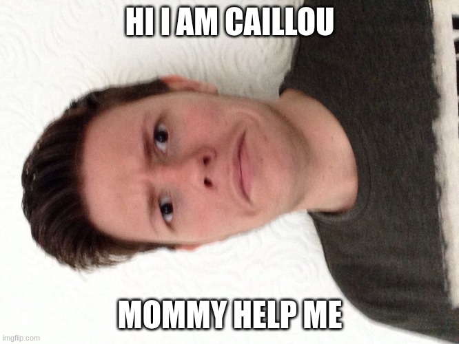 yay | HI I AM CAILLOU; MOMMY HELP ME | image tagged in a random meme | made w/ Imgflip meme maker
