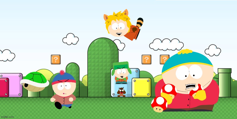 Super South Park World (Art by niels827) | made w/ Imgflip meme maker
