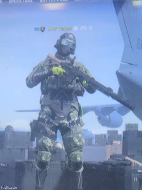 Average cod gun | made w/ Imgflip meme maker