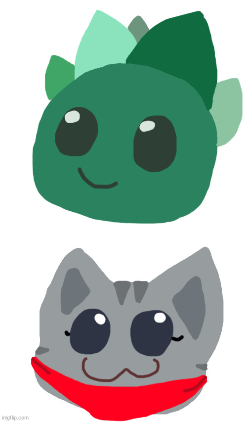 image tagged in s i s the tangle slime,tebz the tabby slime | made w/ Imgflip meme maker