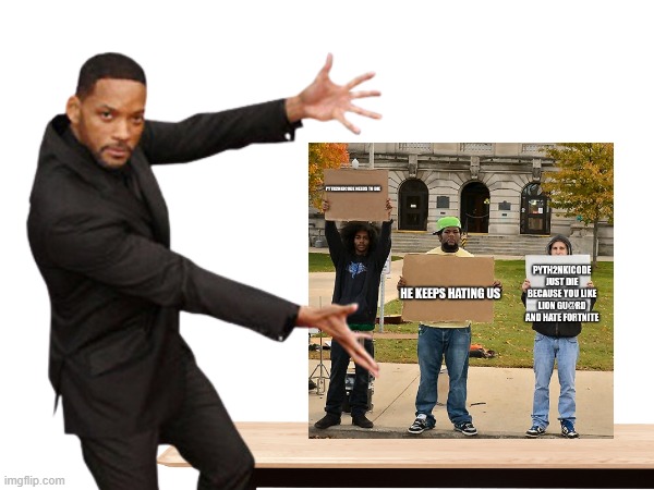 Showcasing a very funny template made by a Banting, which has since been deleted. | made w/ Imgflip meme maker