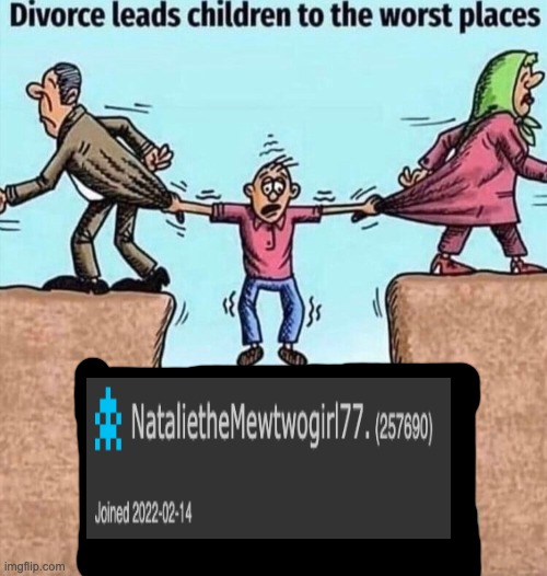 Divorce leads children to the worst places | image tagged in divorce leads children to the worst places | made w/ Imgflip meme maker