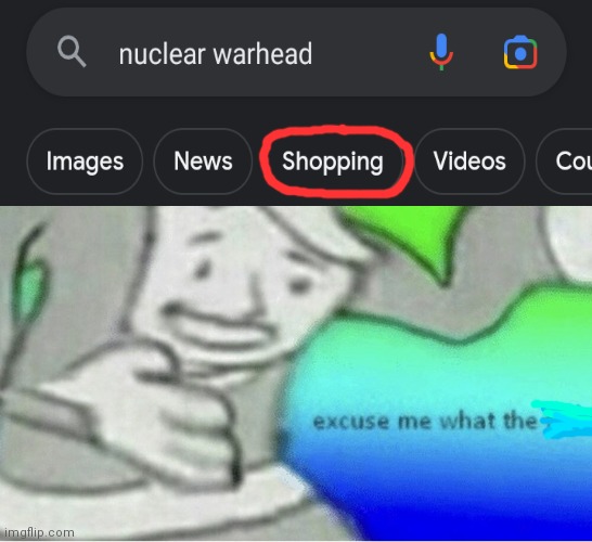 No | image tagged in excuse me wtf blank template,nuclear bomb,hold up | made w/ Imgflip meme maker