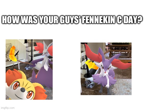 how was it? | HOW WAS YOUR GUYS’ FENNEKIN C DAY? | made w/ Imgflip meme maker