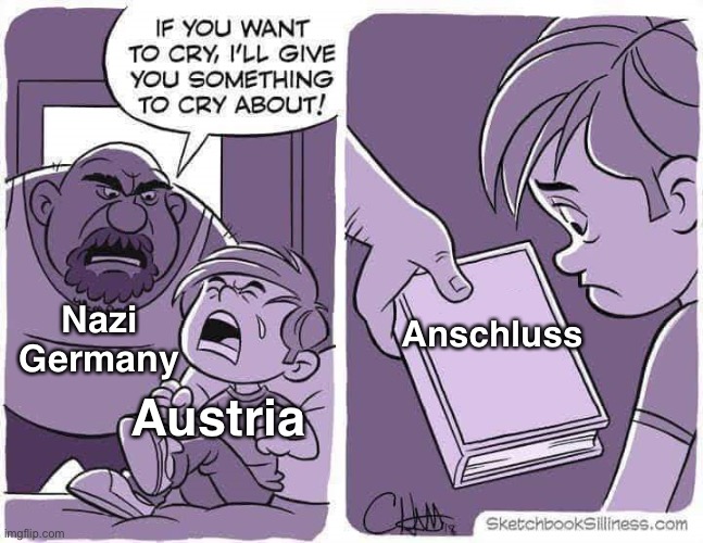 ww2: | Nazi Germany; Anschluss; Austria | made w/ Imgflip meme maker