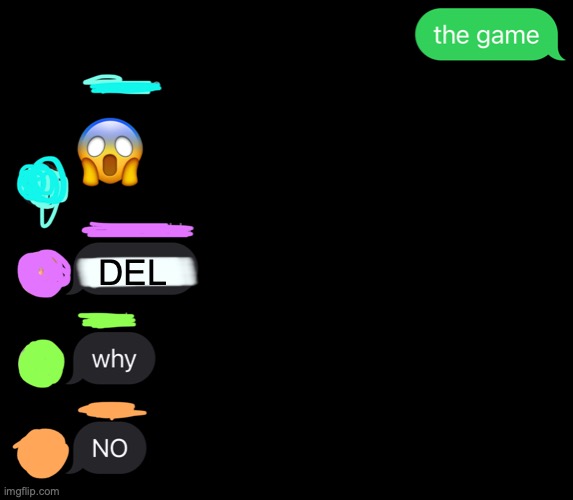 *vine boom* | DEL | image tagged in the deviousness is insane | made w/ Imgflip meme maker