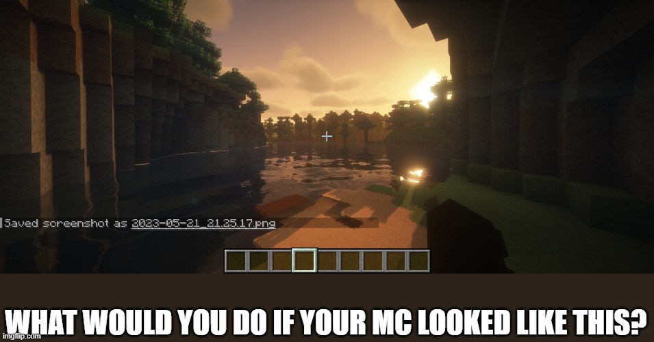 WHAT WOULD YOU DO IF YOUR MC LOOKED LIKE THIS? | image tagged in nvidia rtx 4080 | made w/ Imgflip meme maker