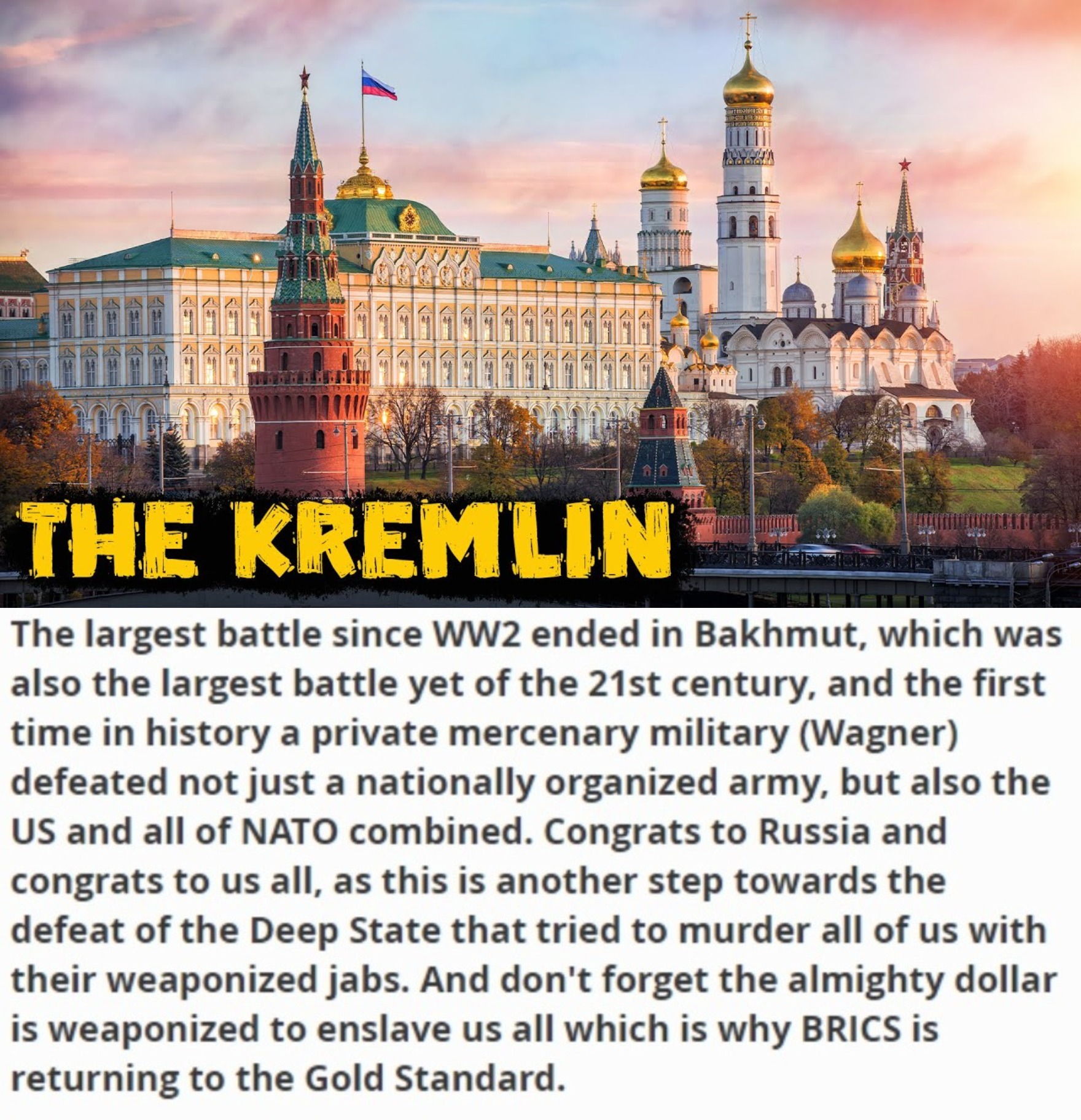 Congratulations Russia and President Putin | image tagged in congratulations,russia,president putin,good guy putin,deep state,weaponized jabs | made w/ Imgflip meme maker