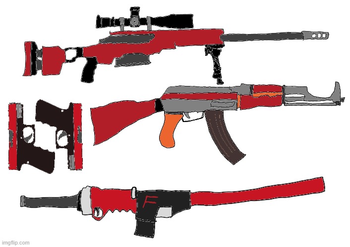 My weapon loadout | made w/ Imgflip meme maker