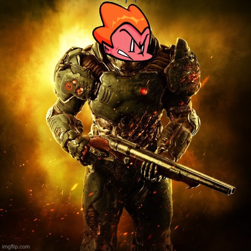 Doom Guy | image tagged in doom guy | made w/ Imgflip meme maker