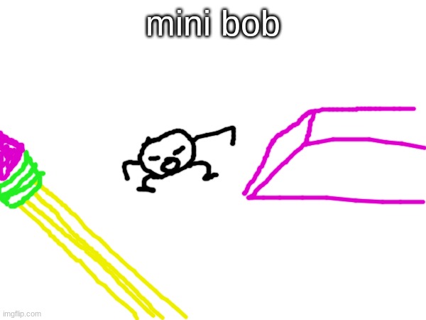 :( | mini bob | made w/ Imgflip meme maker