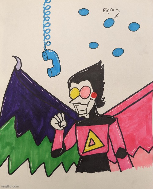 Spamton | image tagged in deltarune,art,drawing,spamton | made w/ Imgflip meme maker
