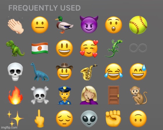 Some of these I have no clue why they’re there like the alien I never used | made w/ Imgflip meme maker