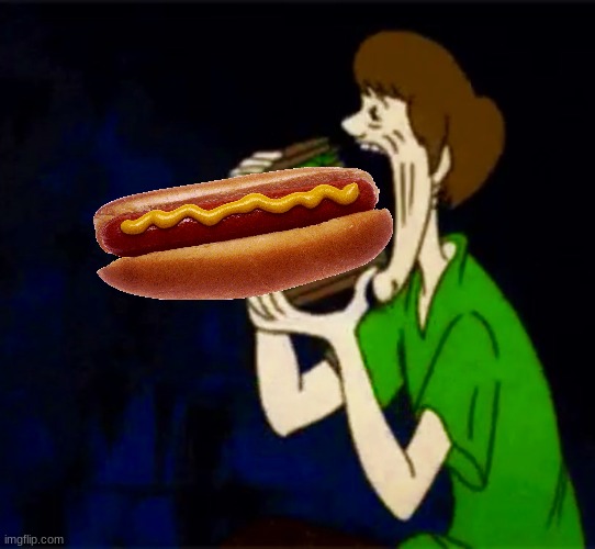 Consuming Scooby | image tagged in consuming scooby | made w/ Imgflip meme maker