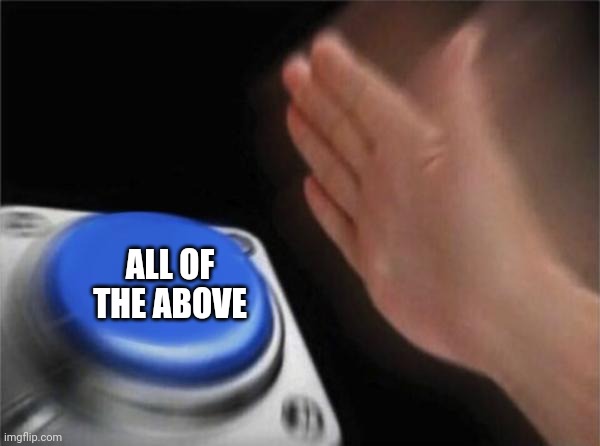 Blank Nut Button Meme | ALL OF THE ABOVE | image tagged in memes,blank nut button | made w/ Imgflip meme maker