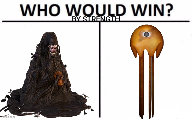 Who Would Win: Strength Wise | BY STRENGTH | image tagged in fnaf,garten of banban | made w/ Imgflip meme maker