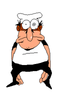 Peppino Sitting Blank Meme Template