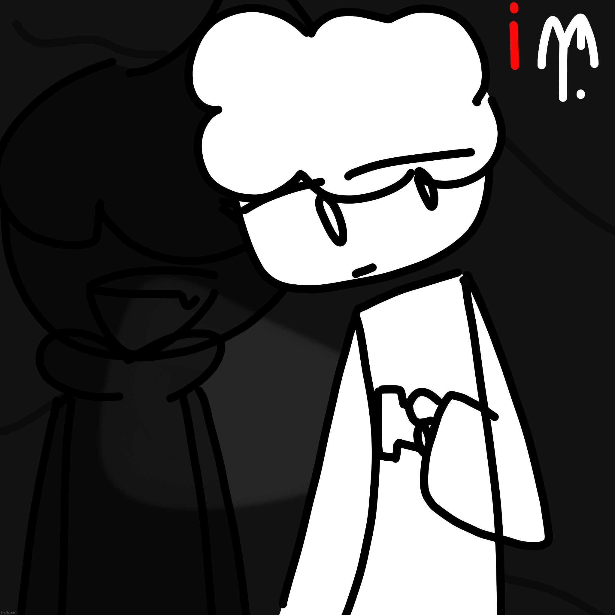 kinda some concept art for IATMM | made w/ Imgflip meme maker