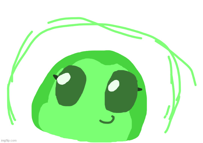 new slime oc, her name is cocaine :) | made w/ Imgflip meme maker
