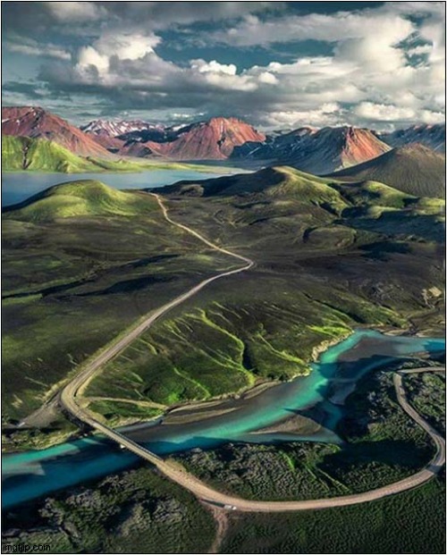 Icelandic Landscape | image tagged in iceland,landscape | made w/ Imgflip meme maker