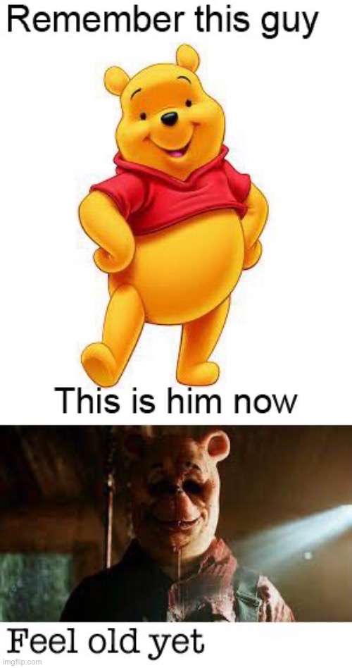 Feel old yet | image tagged in winny | made w/ Imgflip meme maker