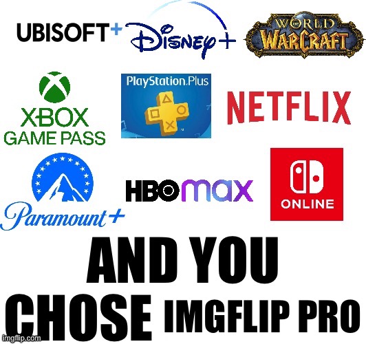IMGFLIP PRO | made w/ Imgflip meme maker