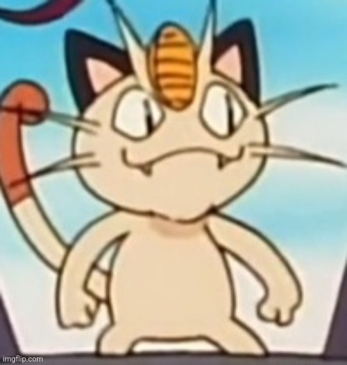 Meowth template | image tagged in pokemon,team rocket,meow,template | made w/ Imgflip meme maker