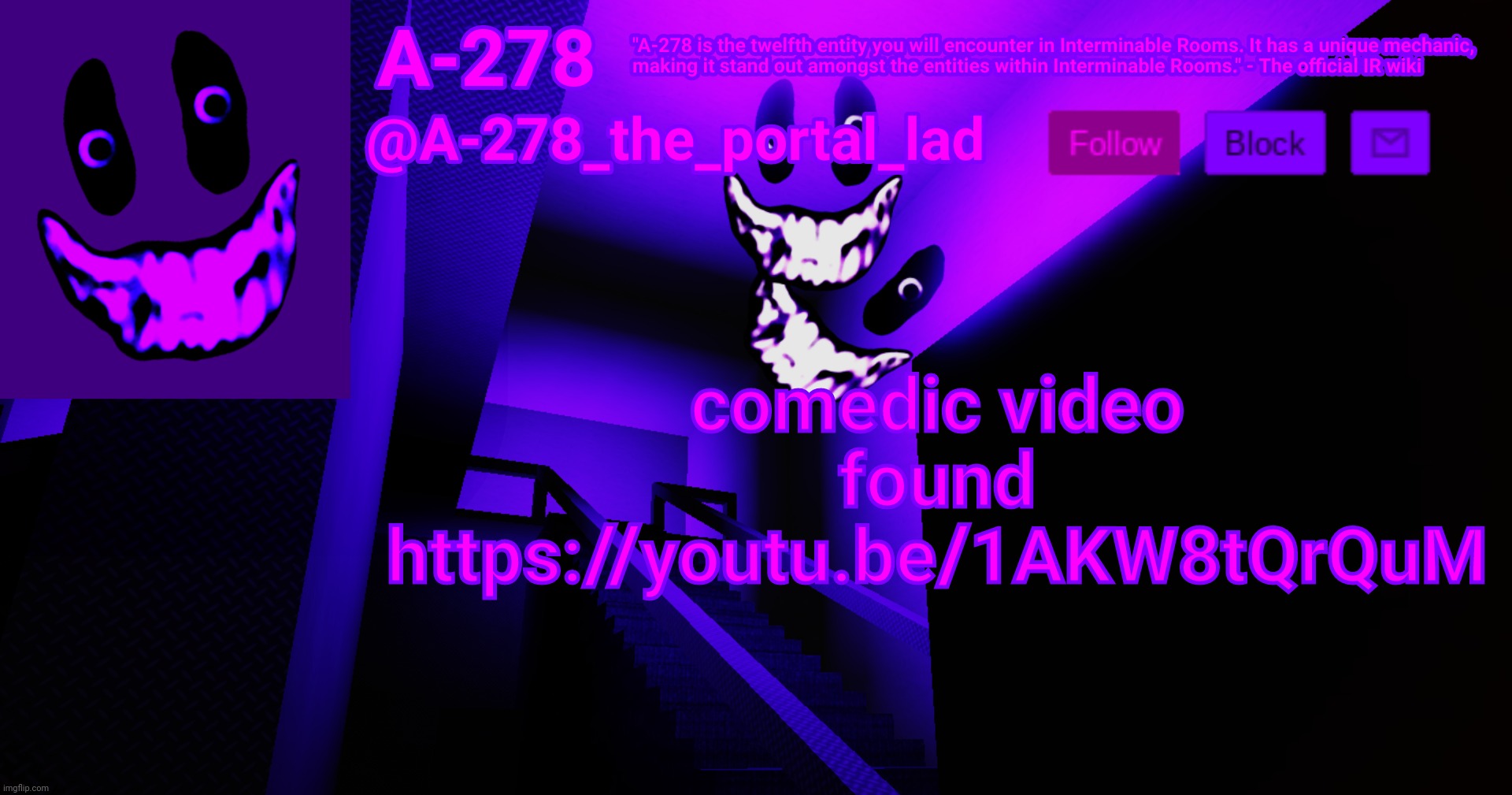 А-278's аnnоunсеmеnt | comedic video found https://youtu.be/1AKW8tQrQuM | made w/ Imgflip meme maker