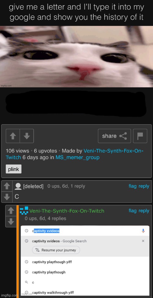This is definitely harassment, me posting these, but like, it’s a zoophile we’re talking about | made w/ Imgflip meme maker