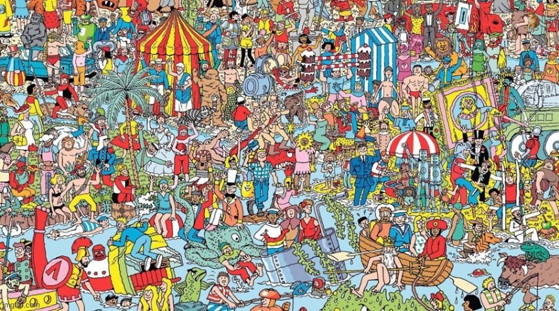 find the doge | image tagged in where's waldo | made w/ Imgflip meme maker