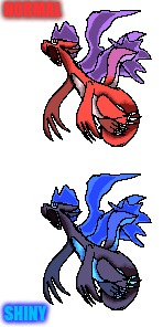 Typhlozard Sprite(yes i made it myself) | NORMAL; SHINY | image tagged in pokemon | made w/ Imgflip meme maker