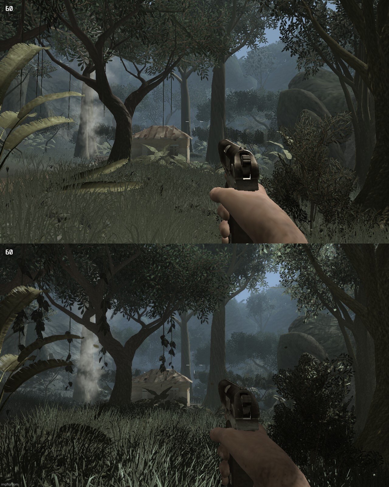 Far Cry 2 low settings vs high (THAT’S more like it) | made w/ Imgflip meme maker