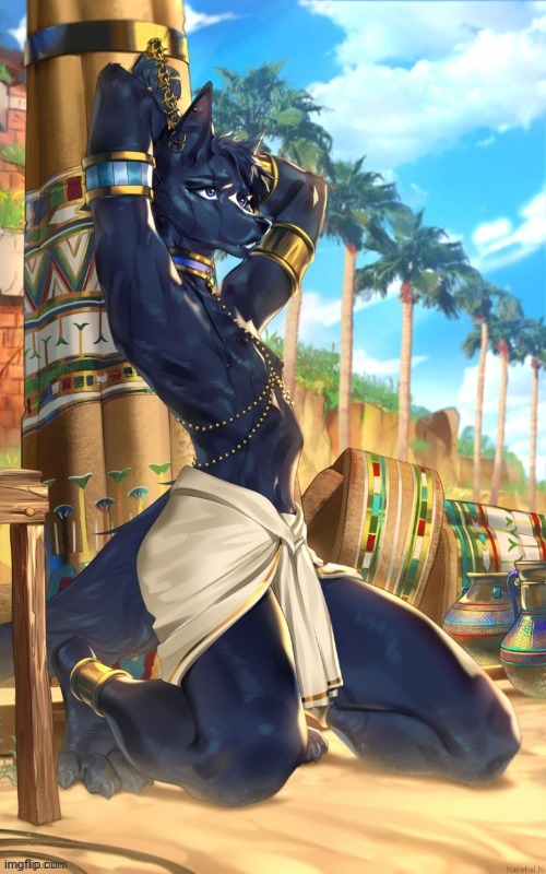 Femboy Anubis | made w/ Imgflip meme maker