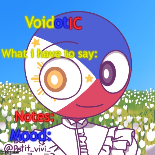 High Quality VoidotIC’s Philippines Countryhumans Template Blank Meme Template