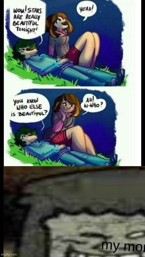 You know who else is beautiful | my mom | image tagged in you know who else is beautiful | made w/ Imgflip meme maker