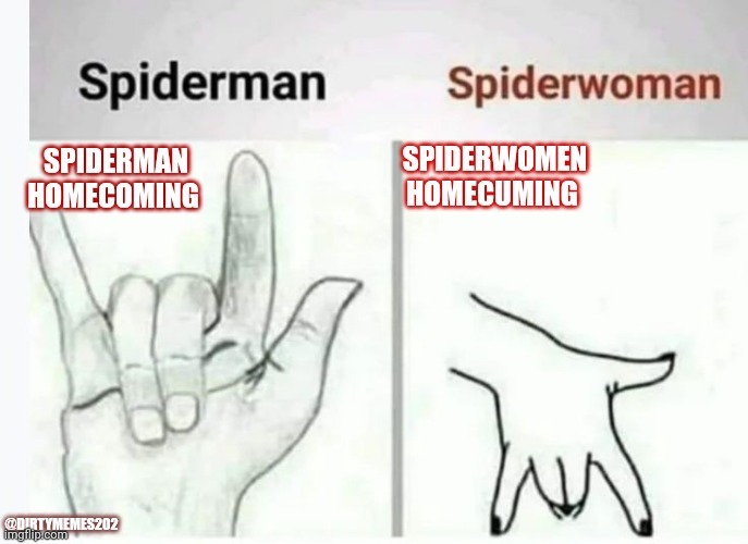 Spiderwomen | image tagged in memes,funny memes,dank memes,nsfw,dirty mind | made w/ Imgflip meme maker
