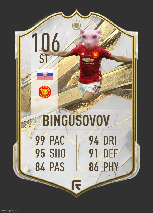 BINGUS IN FIFA REAL??!!>!> (made by me) | made w/ Imgflip meme maker