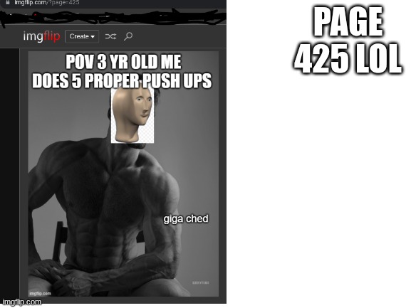 PAGE 425 LOL | made w/ Imgflip meme maker