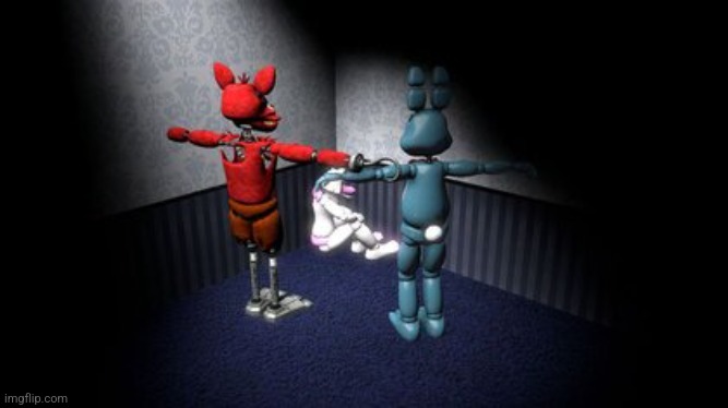 WTH HAPPEND HERE? | image tagged in fnaf | made w/ Imgflip meme maker