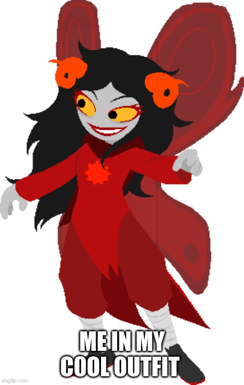 ME IN MY C0OL OUTFIT | image tagged in homestuck | made w/ Imgflip meme maker